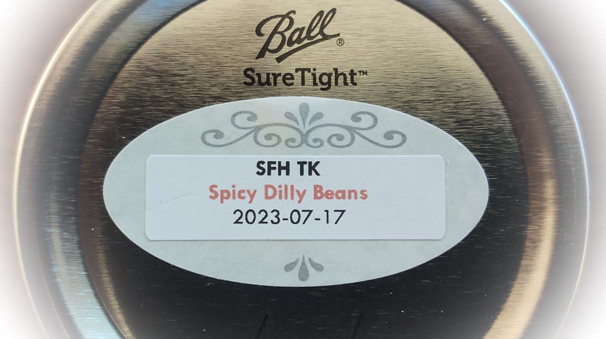 Spicy Dilly Beans Serendipity Farmhouse Serendipity Farmhouse